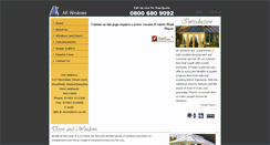 Desktop Screenshot of akwindows.co.uk